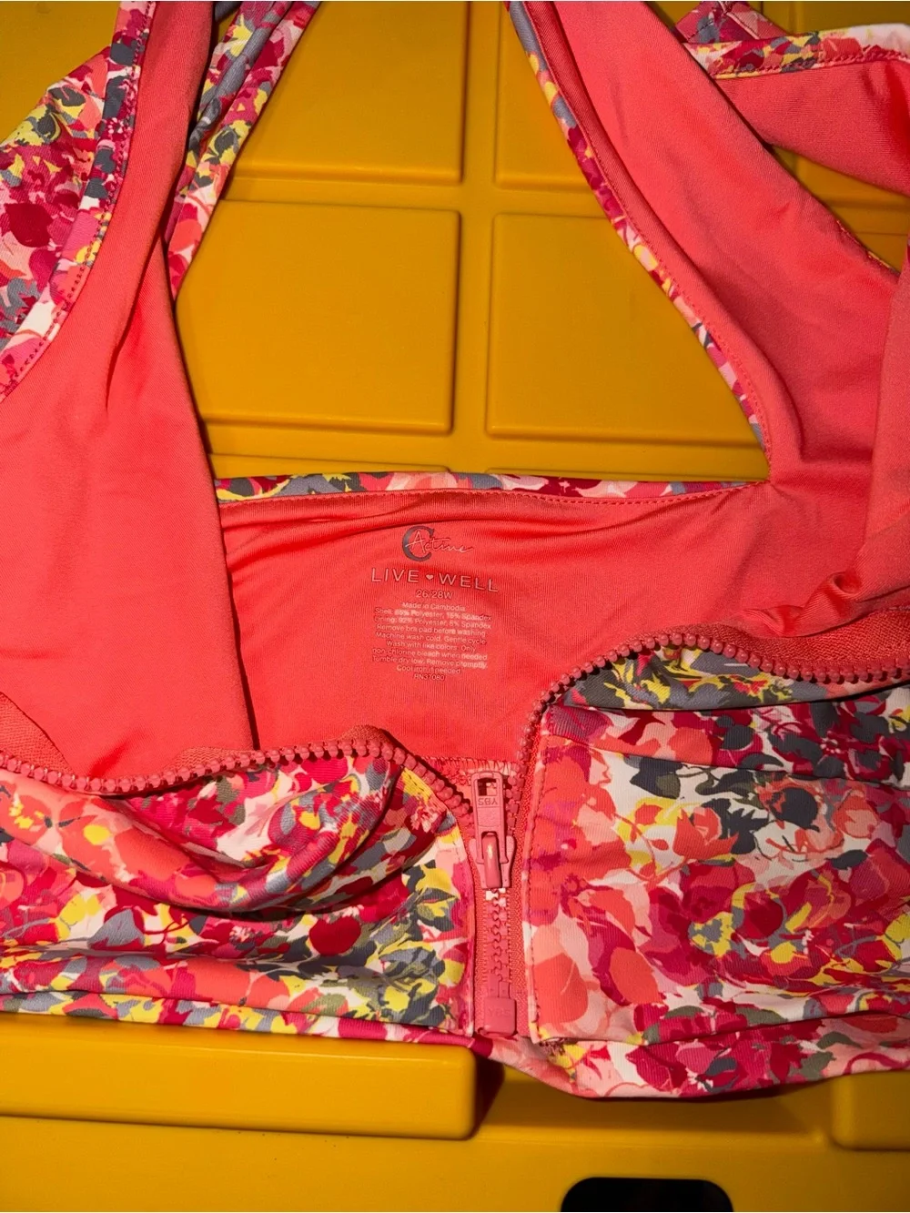 Active USA vibrant floral